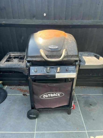 Photo of free Outback Gas BBQ with cover (3a Portnalls Road CR5 3D) #1