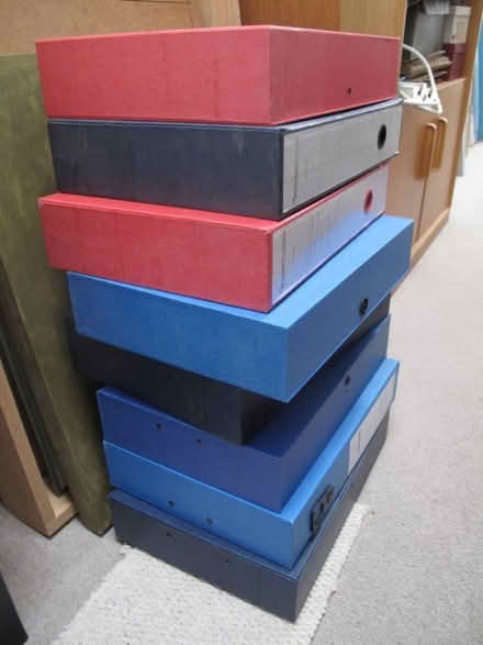 Photo of free Box files (Woodstock OX20) #1