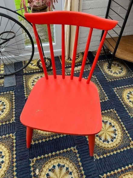 Photo of free Red chair solid wood (Crosspool S10) #1
