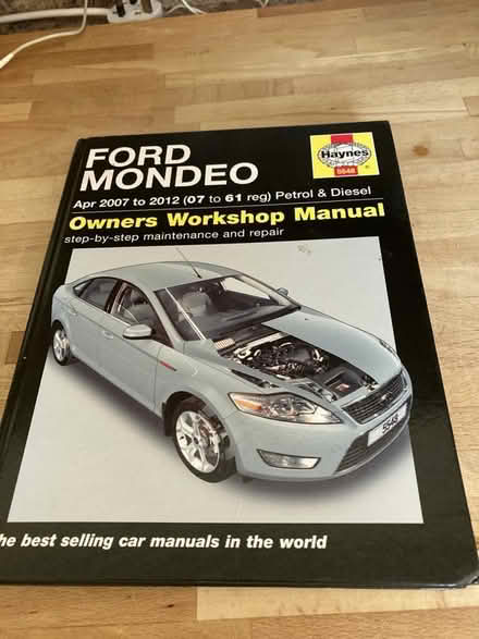 Photo of free Haynes Manual for Ford Mondeo (Bear Flat) #1