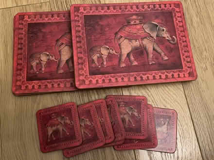Photo of free Set of 8 table mats & coasters (Turnford EN8) #1