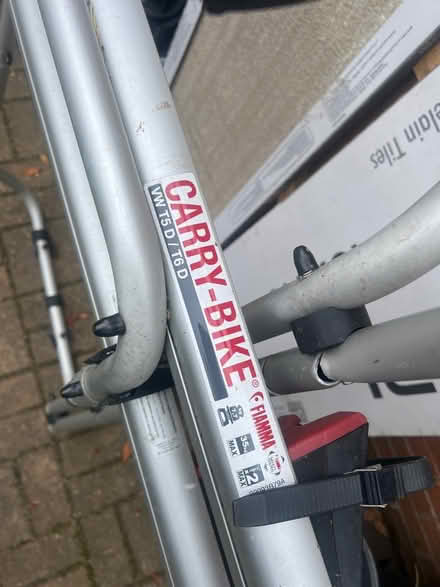Photo of free Fiamma carry bike t5/t6 barn door (PR5 lostock hall) #1