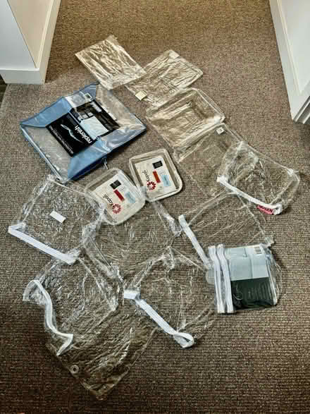 Photo of free Curtain and sheet/pillow case bags (Queen Anne) #1