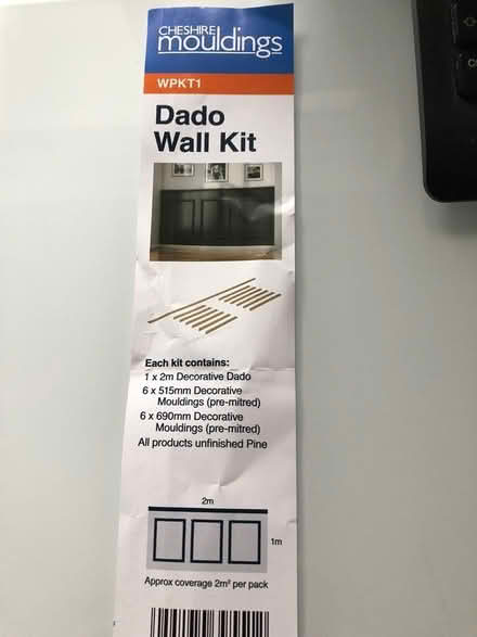 Photo of free Dado Wall kit (Castleknock) #1