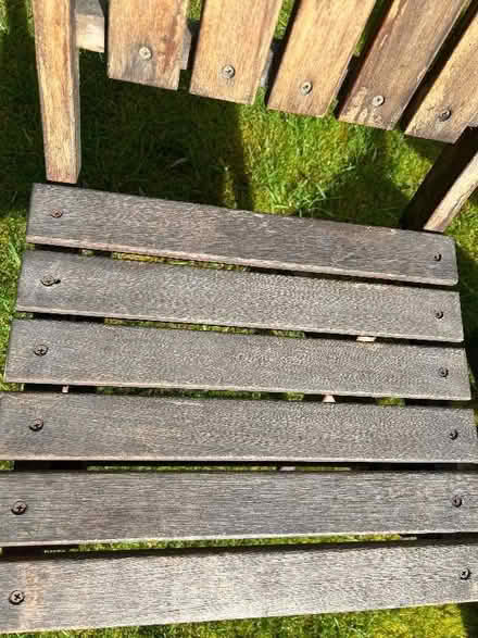 Photo of free 4 wooden garden chairs (Stivichall CV3) #4