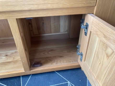 Photo of free TV unit - Solid Oak (Goldsworth Park Woking) #2