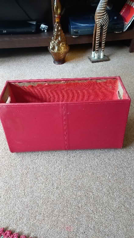 Photo of free Red Magazine Rack (Lea Industrial Estate AL5) #2