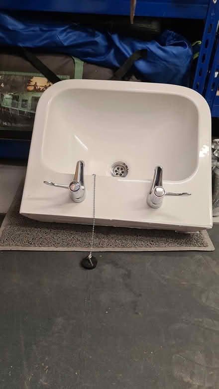 Photo of free Bathroom sink with taps (Kingswinford) #2