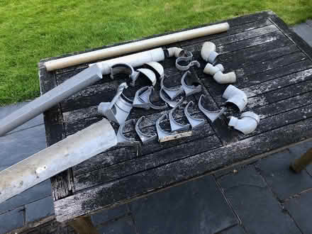 Photo of free Plastic Guttering bits (Marton SY21) #1