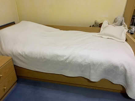 Photo of free Single bed with underbed storage (London NW3) #2