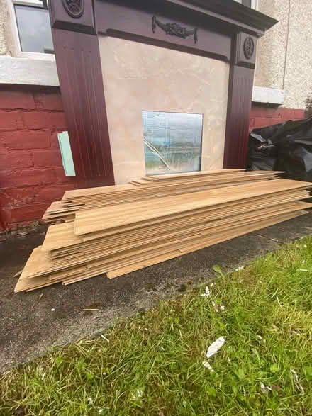 Photo of free Laminate flooring and underlay (Rutherglen) #1