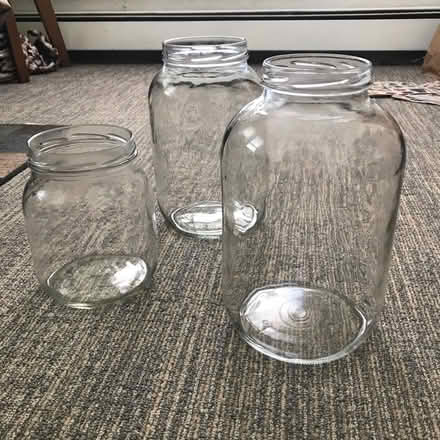 Photo of free Three Giant Size Jars no Lids (Saugus) #1