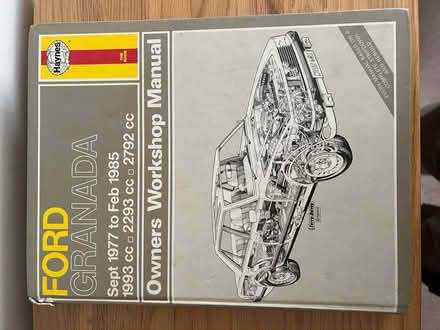 Photo of free Ford Granada workshop manual (CT18) #1