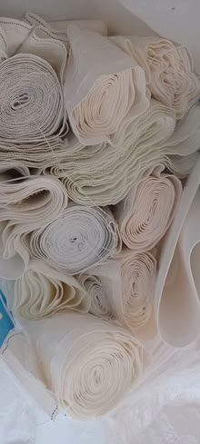 Photo of free Curtain tape (not eyelet type) and other curtain bits (Buggs Bottom RG4) #1