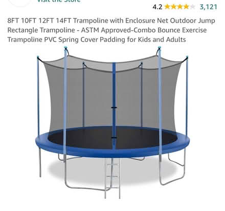 Photo of free 8ft trampoline (Fauntleroy neighborhood) #1