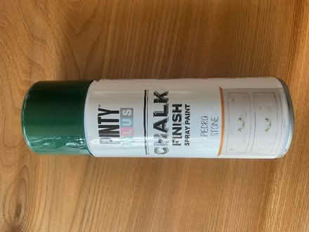 Photo of free Chalk finish spray paint in stone (West Wycombe HP14) #1