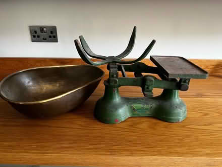 Photo of free Antique kitchen weighing scales (Poynings, BN45) #2