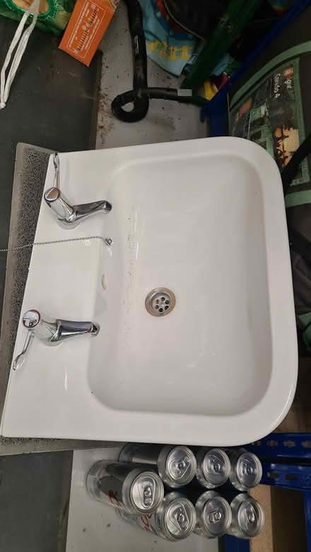 Photo of free Bathroom sink with taps (Kingswinford) #1
