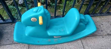 Photo of free Little tikes rocking horse blue (Buggs Bottom RG4) #1