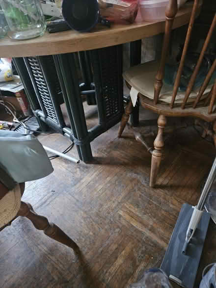 Photo of free Dinning table and 3 chairs (Lansdowne) #1