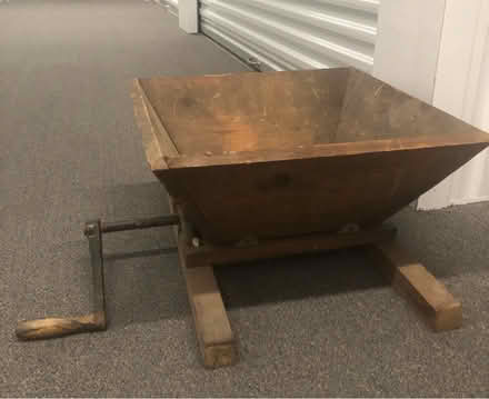 Photo of free Large wooden grinder from 1900s (Hinsdale - Grant square area) #1