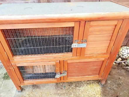 Photo of free 2 in 1 rabbit /guinea pig hutch (PO15)