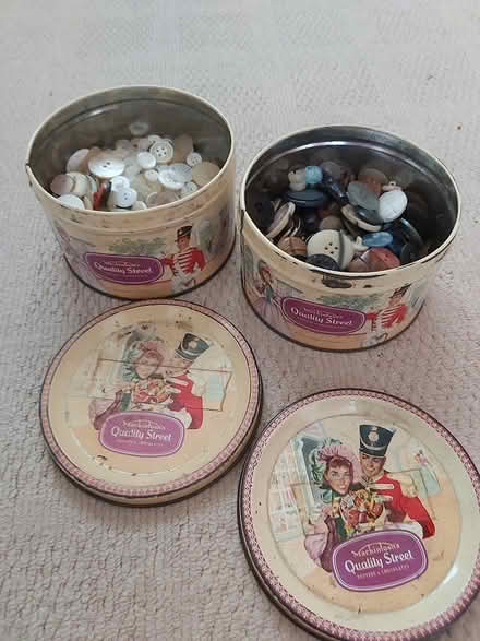 Photo of free Old Quality Street Tins (Horsell) #1