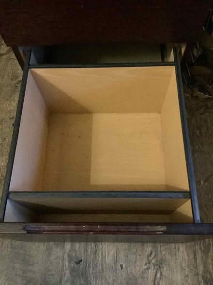 Photo of free Filing cabinet mahogany coloured (Milford DE56)