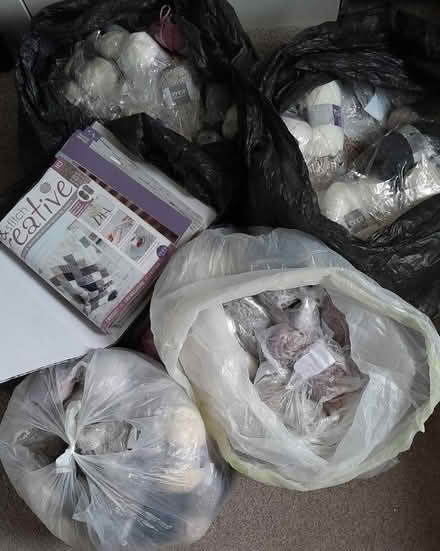 Photo of free Large amount of wool and patterns (Tamworth, Staffordshire.) #1
