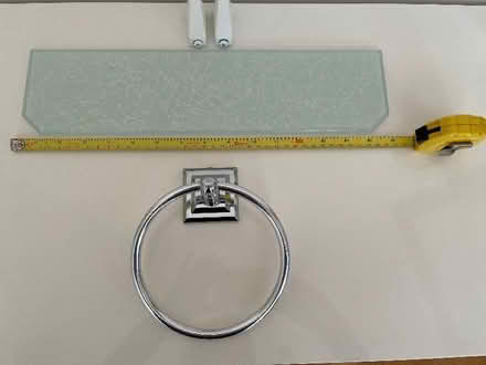 Photo of free Small Bathroom Shelf & Towel Ring (North Ascot SL5) #1