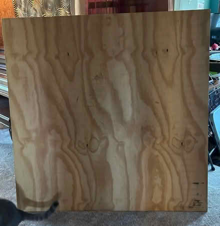 Photo of free Sanded Plywood -4’x4’x.5” (nominal) (Raritan Twp) #1