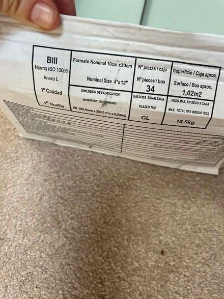 Photo of free Sage green tiles (South Darley CP DE4) #2