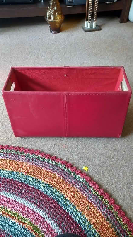 Photo of free Red Magazine Rack (Lea Industrial Estate AL5) #1
