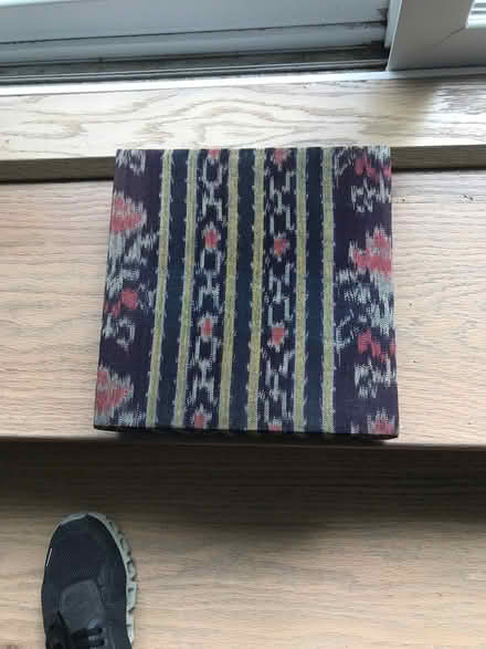 Photo of free Cloth box with interesting print (Watertown, MA) #2