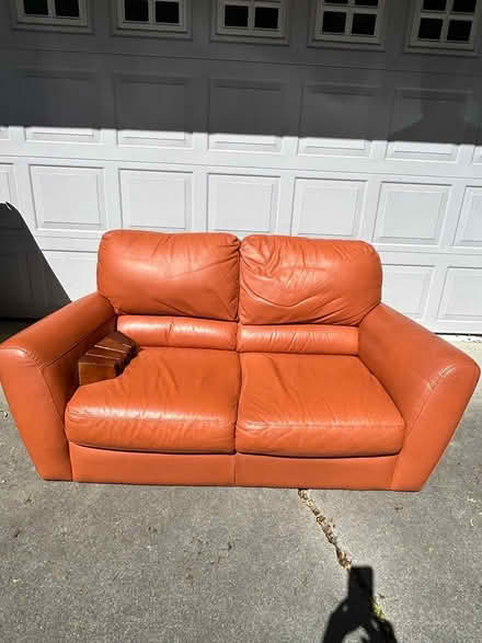 Photo of free Leather Loveseat & Recliner (Pleasant Hill) #2