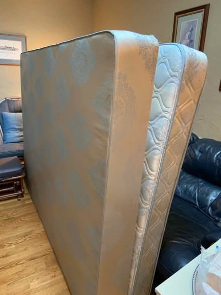 Photo of free Queen sized mattress and box spring (Chesterfield) #2