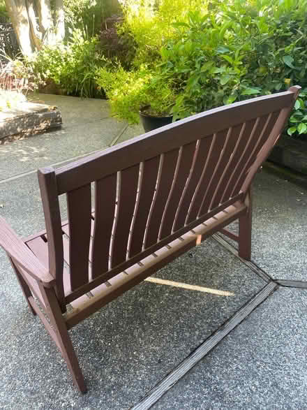 Photo of free Garden bench (San Rafael CA) #2