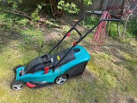 Photo of free Bosch small electric lawnmower (The Hockering GU22) #2