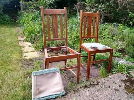 Photo of free Two old chairs for upcycling (Streetly near Blackwood School) #1