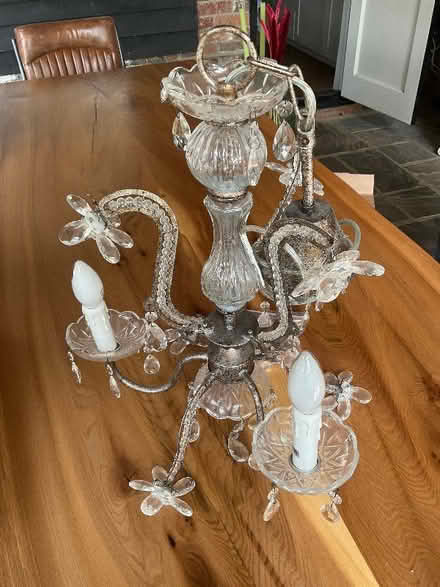Photo of free Laura Ashley glass chandelier (West Wycombe HP14) #2