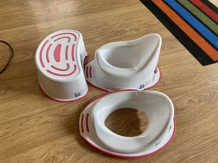 Photo of free Potty set and stool (CV21 Rugby) #1