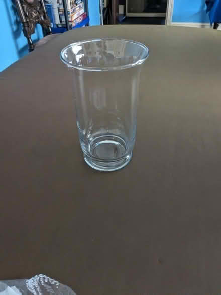Photo of free Glass vase/candle holder and candles (Paignton TQ4) #1