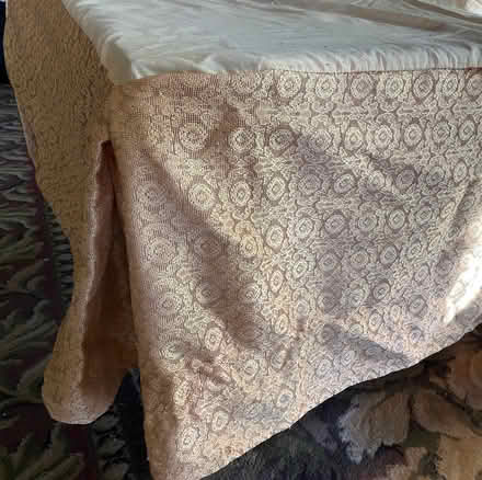 Photo of free Bedskirt/Dust ruffle Dbl/Full size (Medford-Fulton Heights) #1