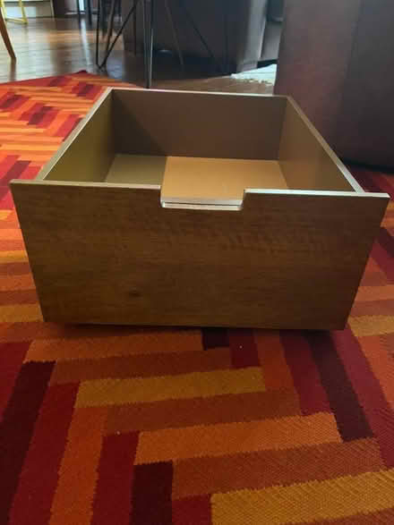 Photo of free Two wodden drawers with wheels (Saint Luke's EC1Y) #1