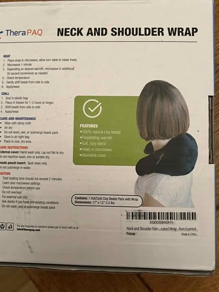 Photo of free Neck and shoulder wrap (Turnford EN8) #2