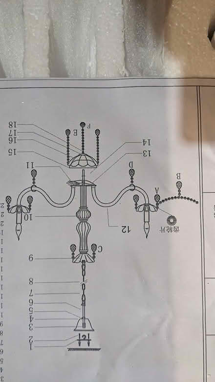 Photo of free Brand New Chandelier (Jane/Majormac) #2