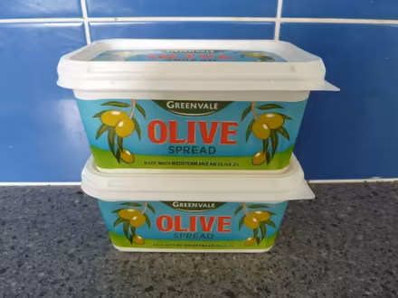 Photo of free 2x new 500g Tubs of Olive Spread (Rhydycroesau SY10) #1