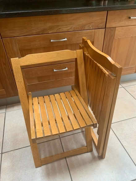 Photo of free Folding chairs (2) (Haywards Heath - near station) #2