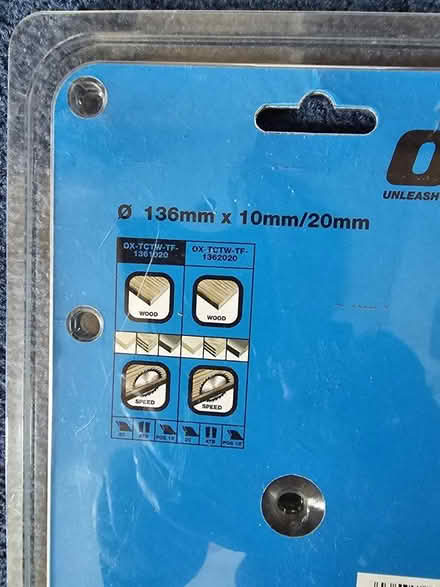Photo of free Saw blade136mm 10mm bore (CM17 Harlow) #2