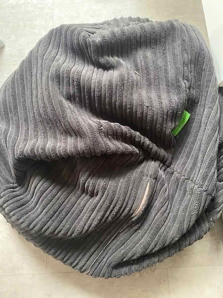 Photo of free Small kids cord bean bag black (BN1) #1